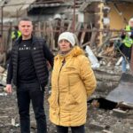 Голова ОВА на місці атаки шахедів.