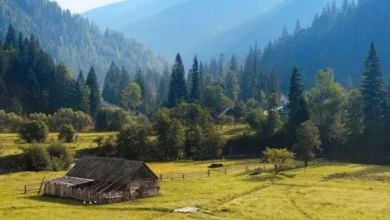 село в горах